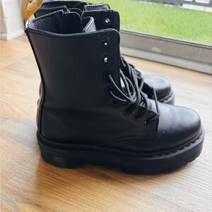 Dr. Martens Black Combat Boots
